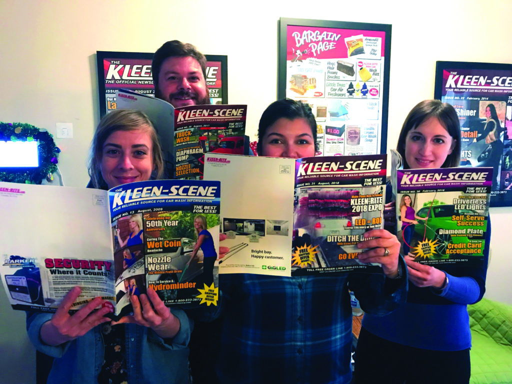 Kleen-Rite marketing team