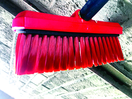 Synthetic Bristle Foam Brush