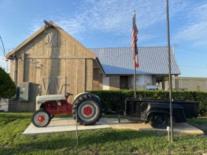 Farm Tractor with Trailer