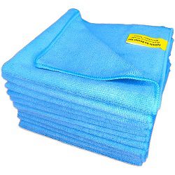 sky blue towel