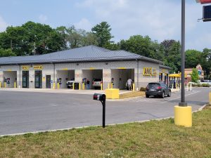 busy car wash