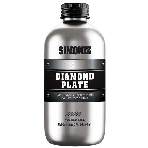 bottle of simoniz diamond plate