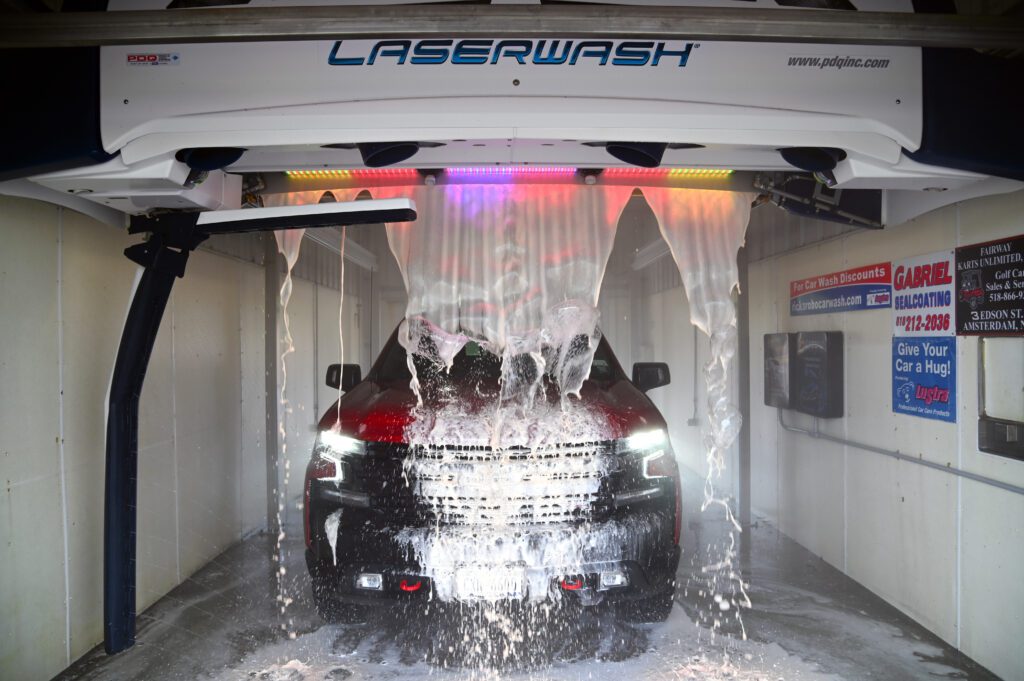 The PDQ Laserwash in Rick's Robo Car Wash