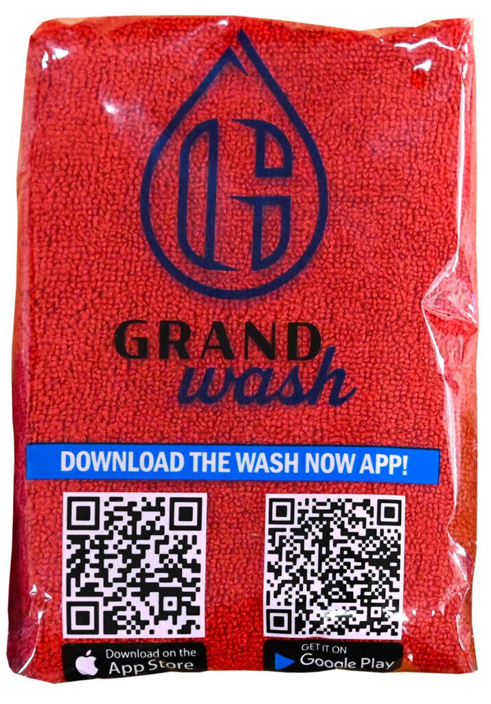 Towel Packaging with QR codes