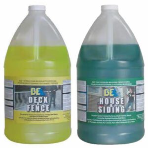 Deck and Fence and House and Siding Pressure Washing Chemicals