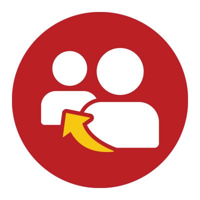 share with a friend icon
